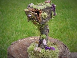 fairy mailbox. mossy